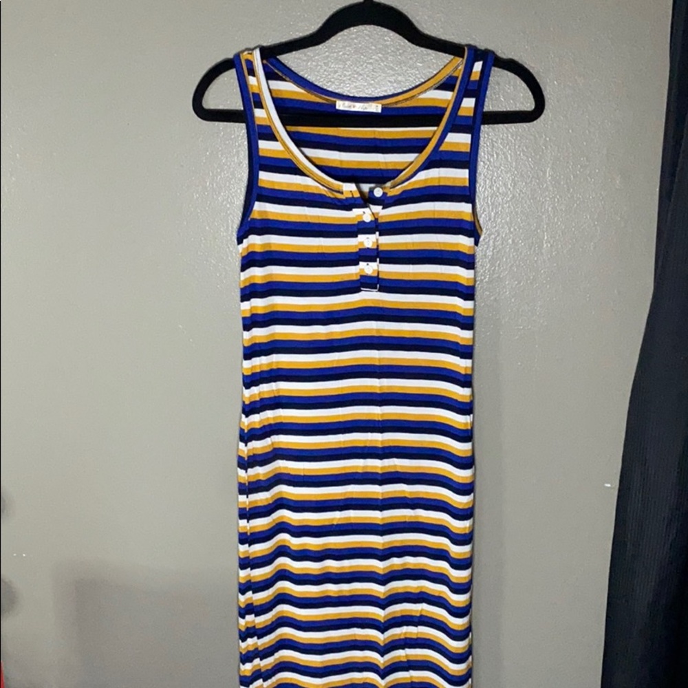 Stripe sun dress